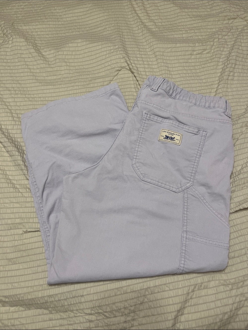 Levi's Lavender Wide-Leg Women's Pants